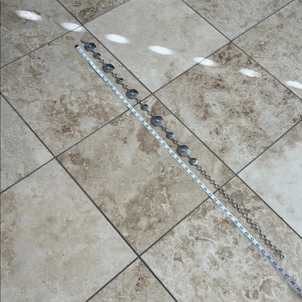 Silver concho belt M - Picture 5 of 5